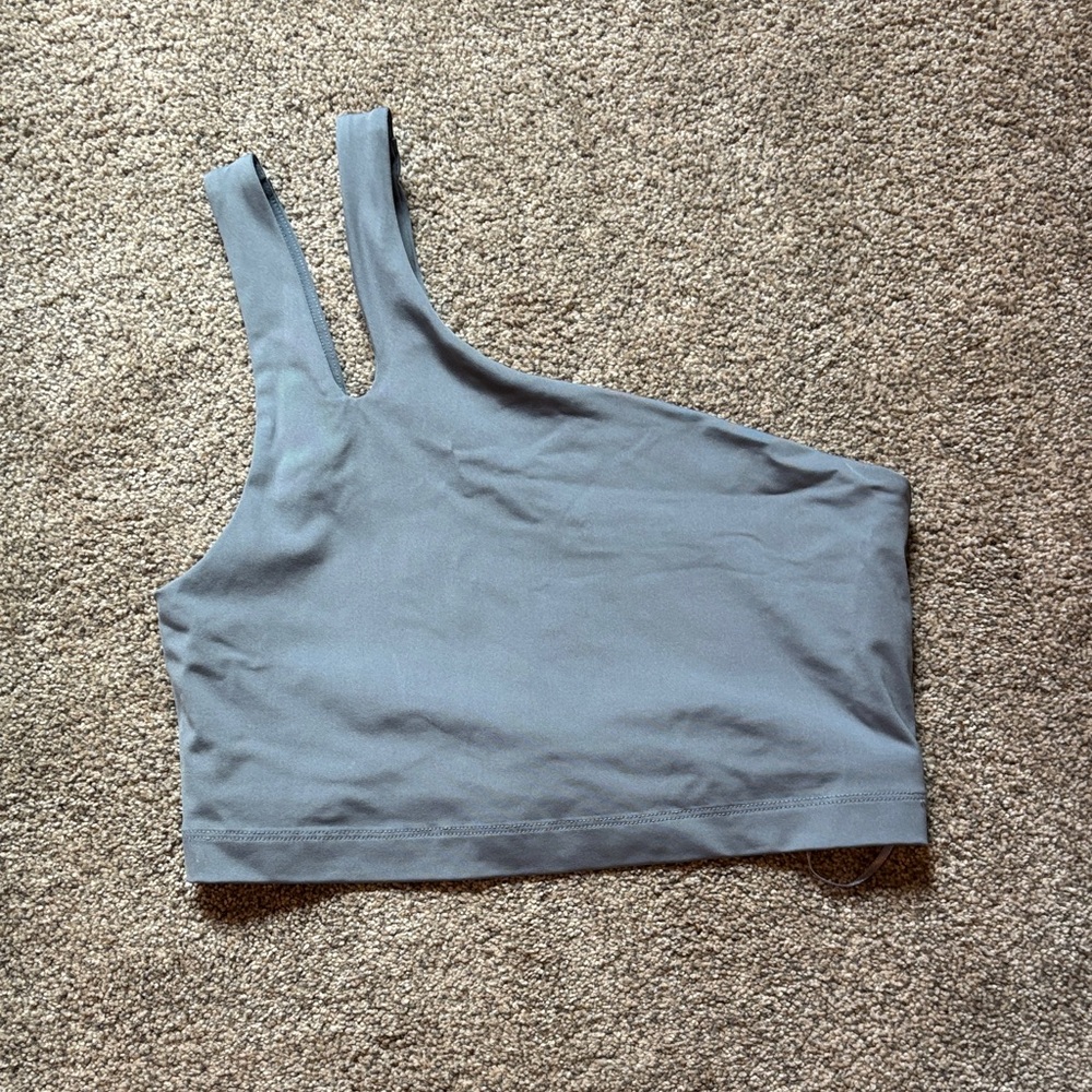 Fabletics One-Shoulder Blue sports Bra